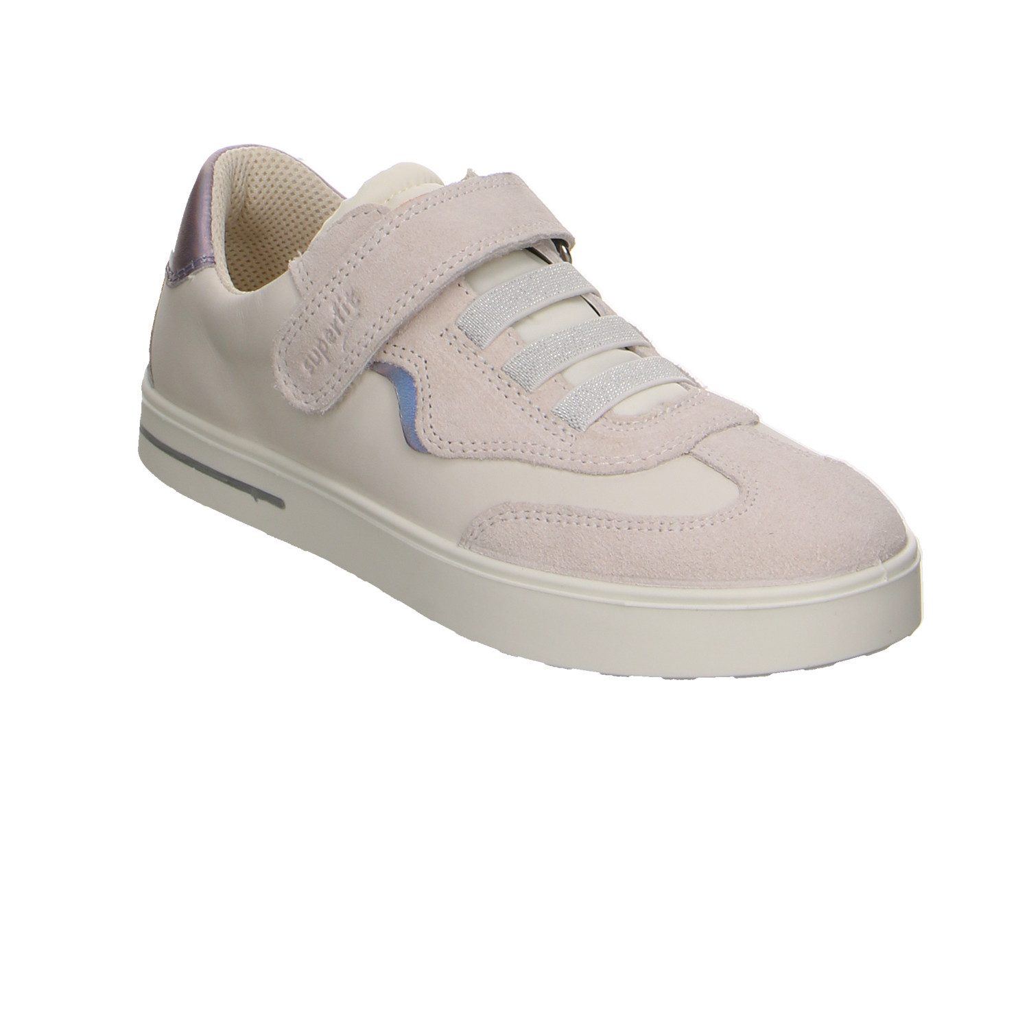 Superfit Superfit Velour Klettschuhe Mädchen weiss Klettschuh