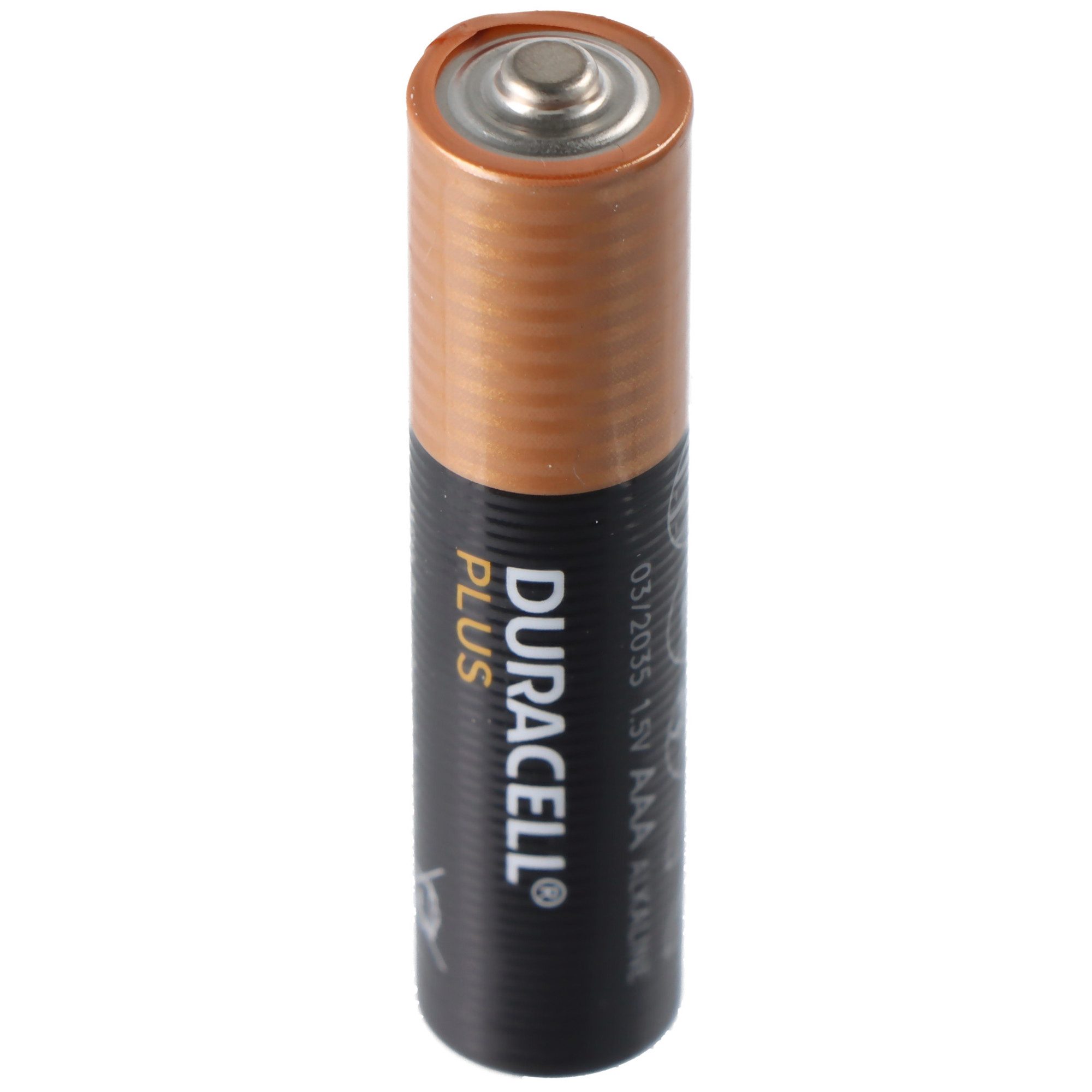 Duracell Duracell Plus Power Boost MN2400 Micro AAA Batterie 8er Blister Batterie, (1,5 V)