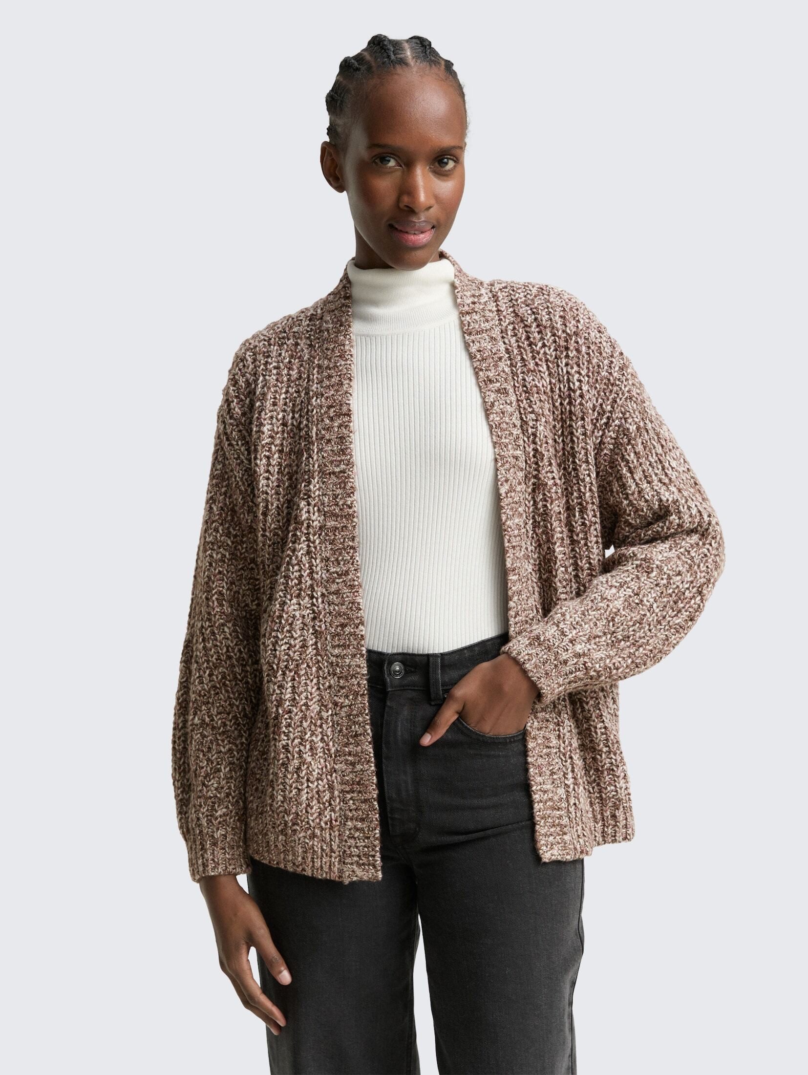 TOM TAILOR Denim Cardigan Pullover & Strickjacken Relaxed Fit Cardigan in M günstig online kaufen