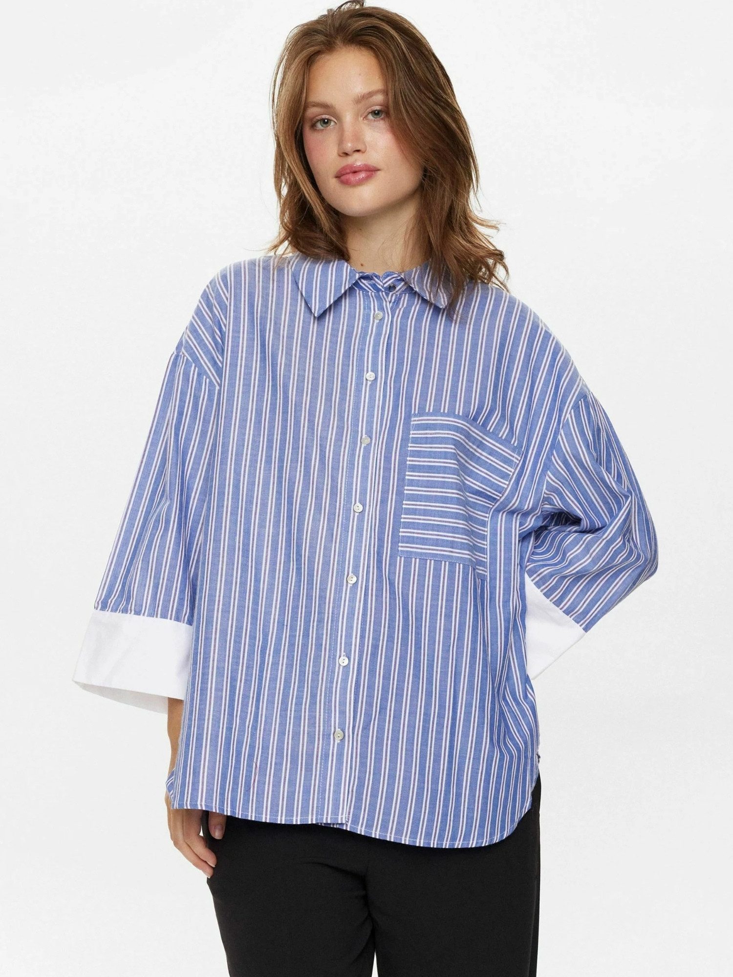 nümph Langarmhemd Nümph Shirt NUALLISON