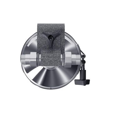 Aquintos Wasseraufbereitung Untertisch-Trinkwassersystem Viking Midi 300 Edelstahl-Filtergehäuse, 3/4"Außengewinde