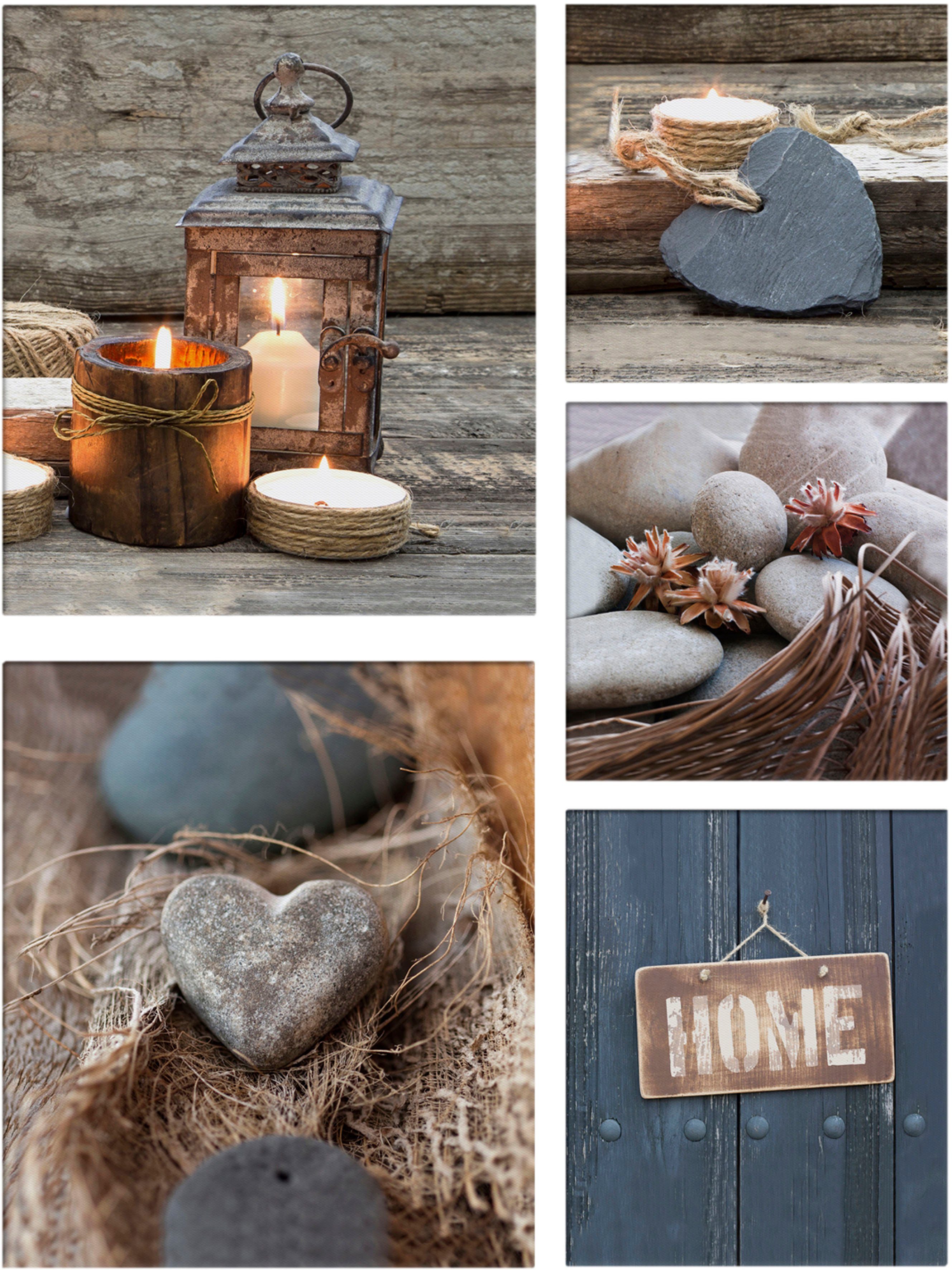 Art for the home Leinwandbild Home, günstig online kaufen