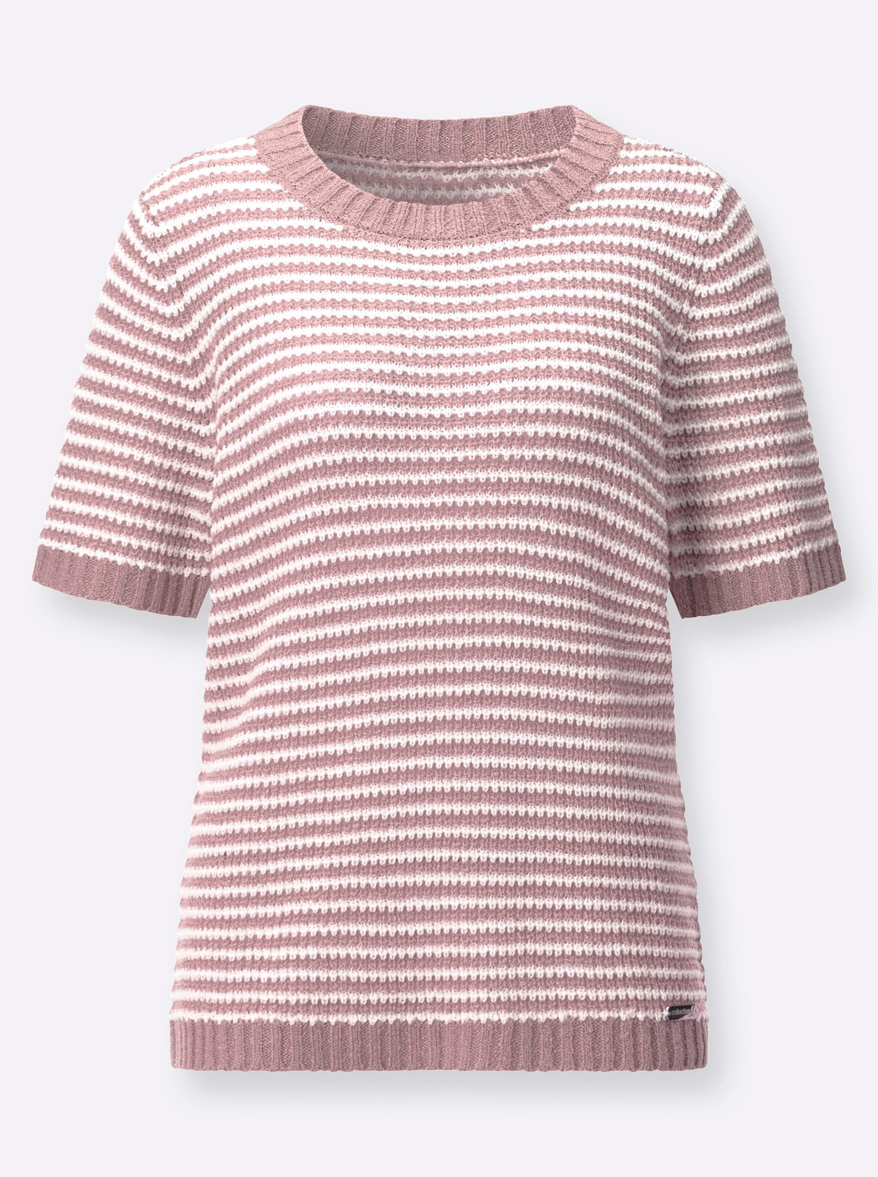 Strickpullover Kurzarm-Pullover Kurzarm