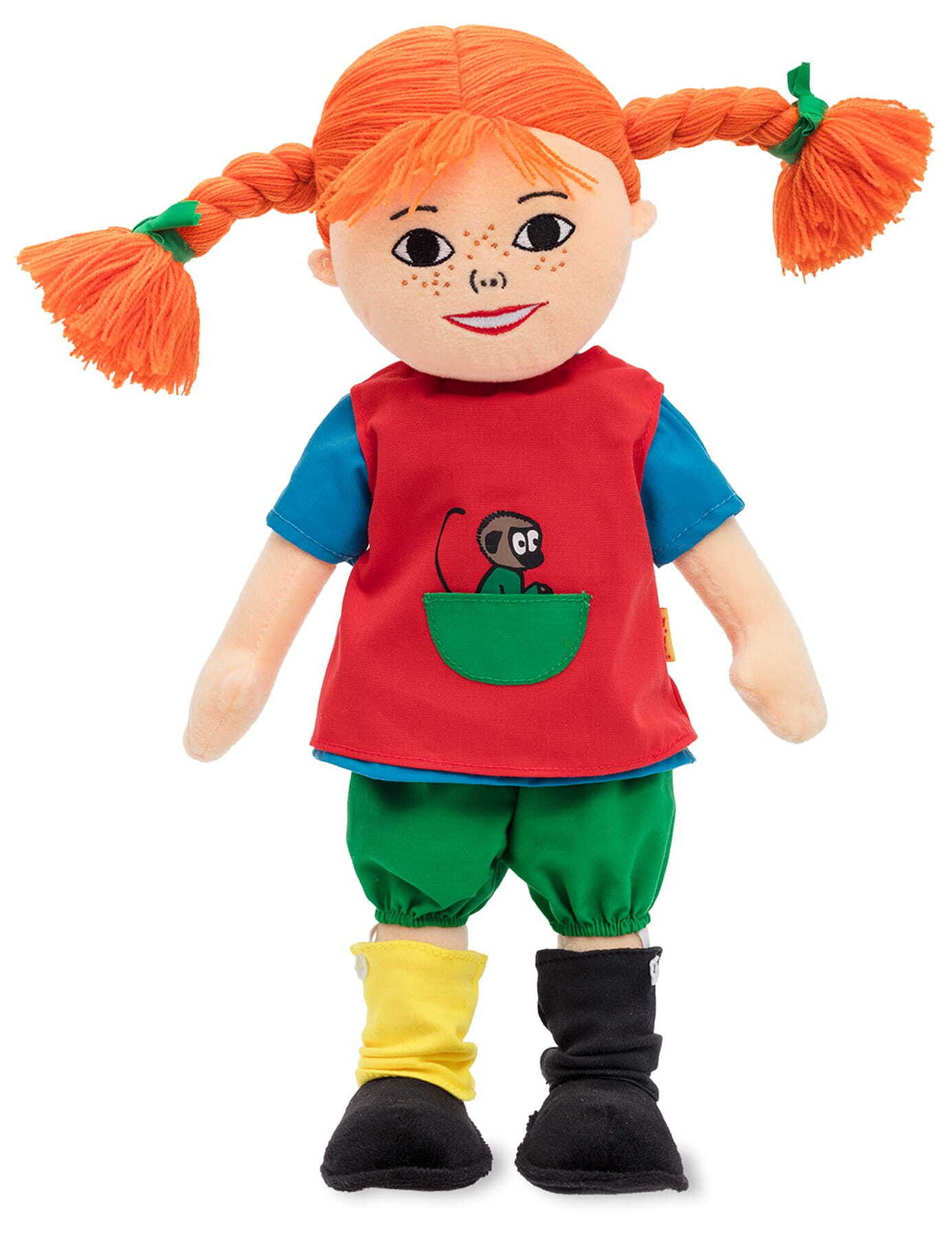 Pippi Langstrumpf Stoffpuppe Puppe Pippi Langstrumpf (einzel, 1-tlg)