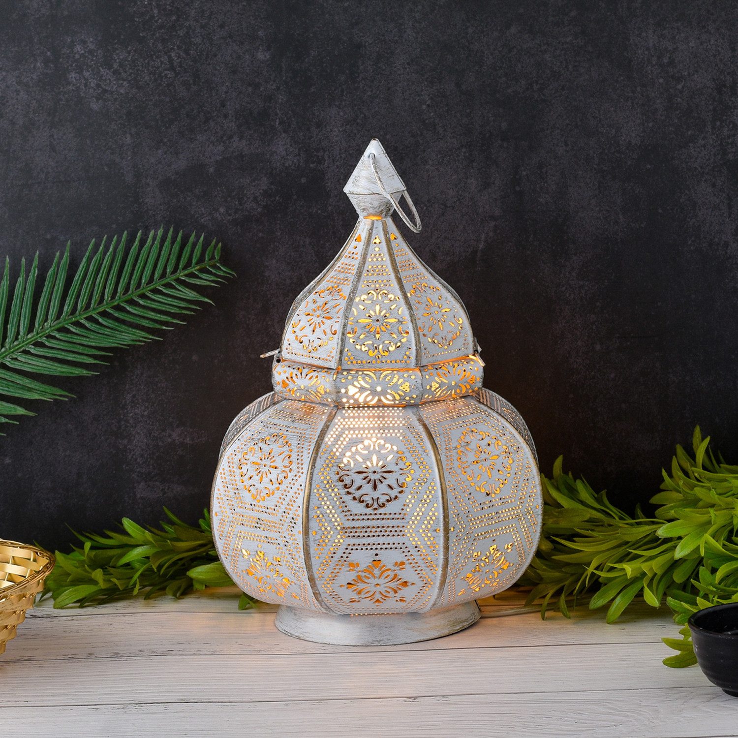Marrakesch Orient & Mediterran Interior Nachttischlampe günstig online kaufen