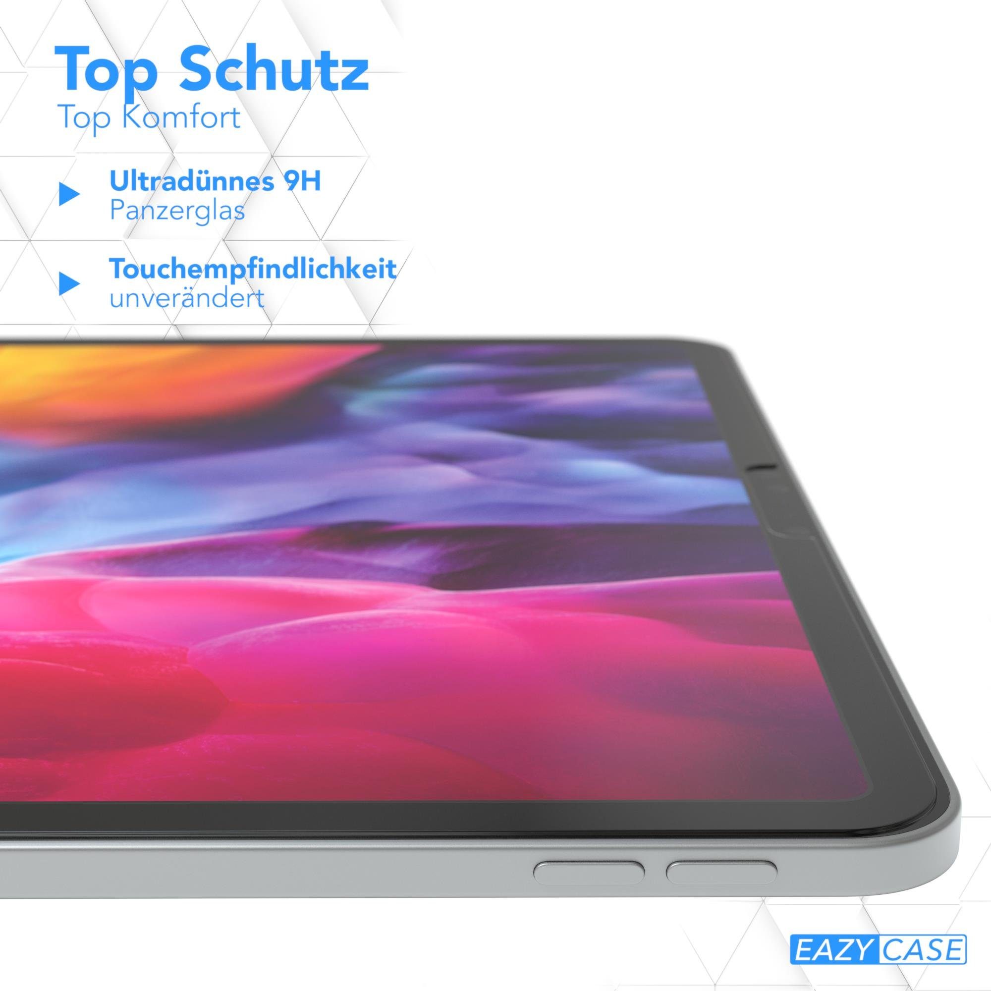 EAZY CASE Displayschutzglas Schutzglas für Apple iPad Pro 12,9" 4. Gen. (2020), 12,9 Zoll Panzerglas Displayfolie Tabletschutz Glasfolie Kratzschutz – Bild 4 von 5