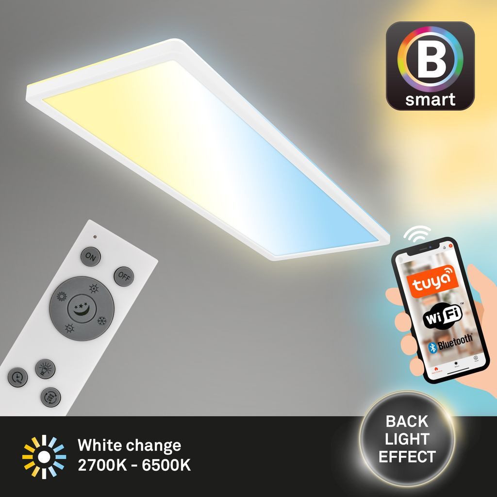 Briloner Leuchten LED Deckenleuchte 7529016, LED fest integriert, 2700K - E günstig online kaufen