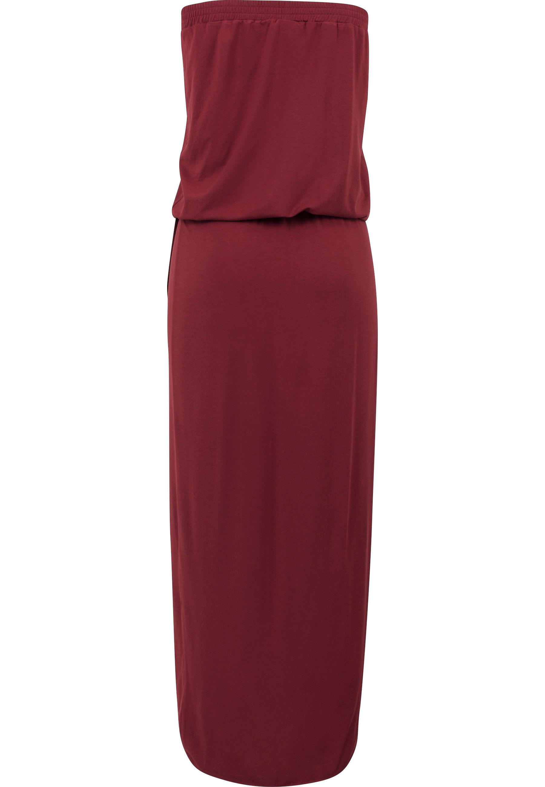 URBAN CLASSICS Shirtkleid Urban Classics Damen Ladies Viscose Bandeau Dress (1-tlg)