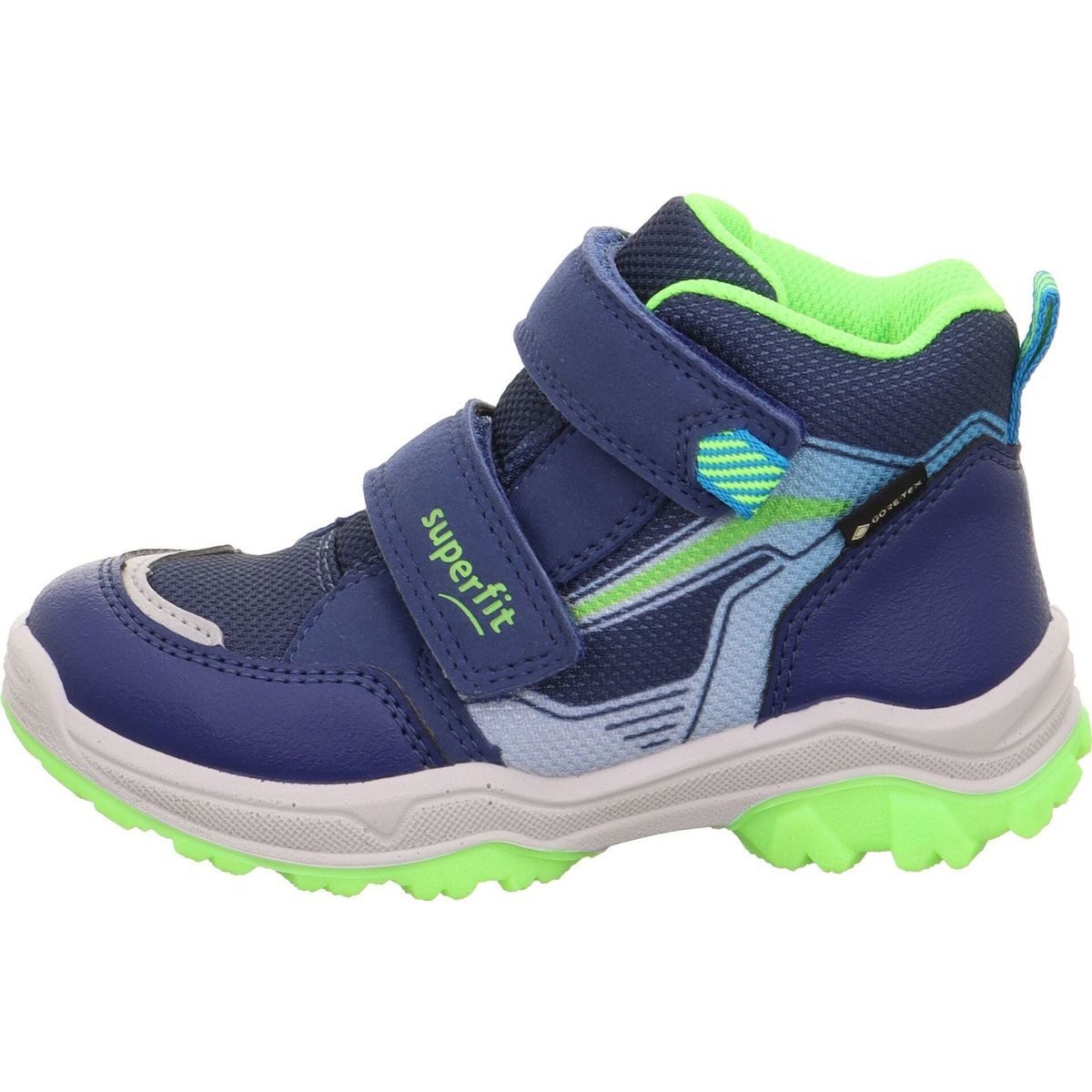 Superfit Jupiter Outdoorschuh Wasserdichter Sneaker für Jungen mit High-Cut und Klettverschluss