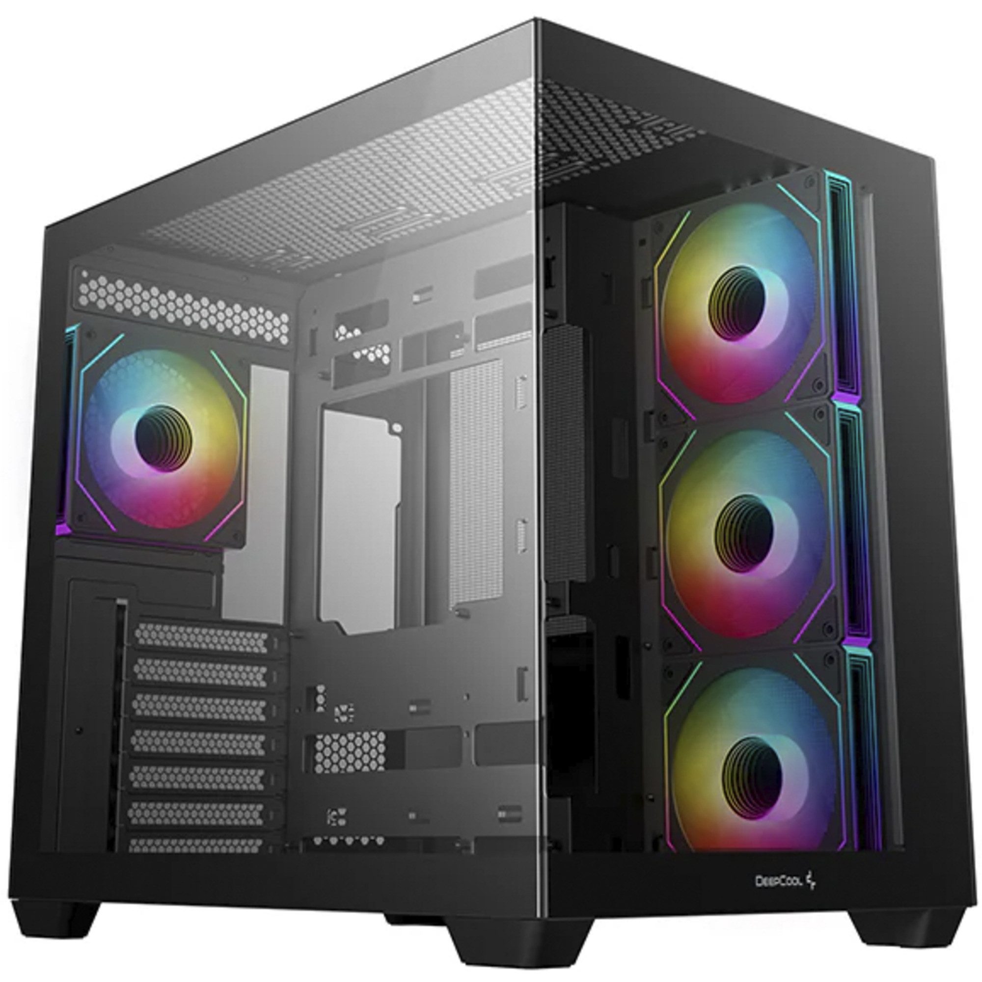 DeepCool Корпуса ПК DeepCool CG530 4F, Tower-Gehäuse, (Tempered Glass