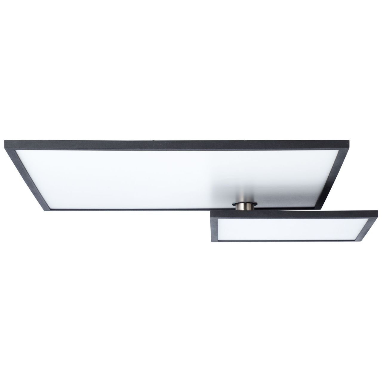 Lampe 62x47cm Bility Deckenaufbau-Paneel easyDim LED 1x schwarz/weiß Aufbauleuchte Bility, 3000K, Brilliant