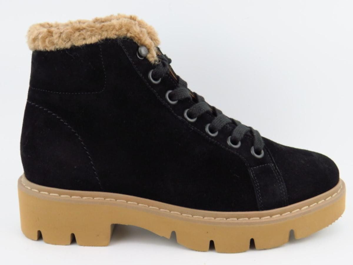 Paul Green Soft Suede black Stiefelette günstig online kaufen