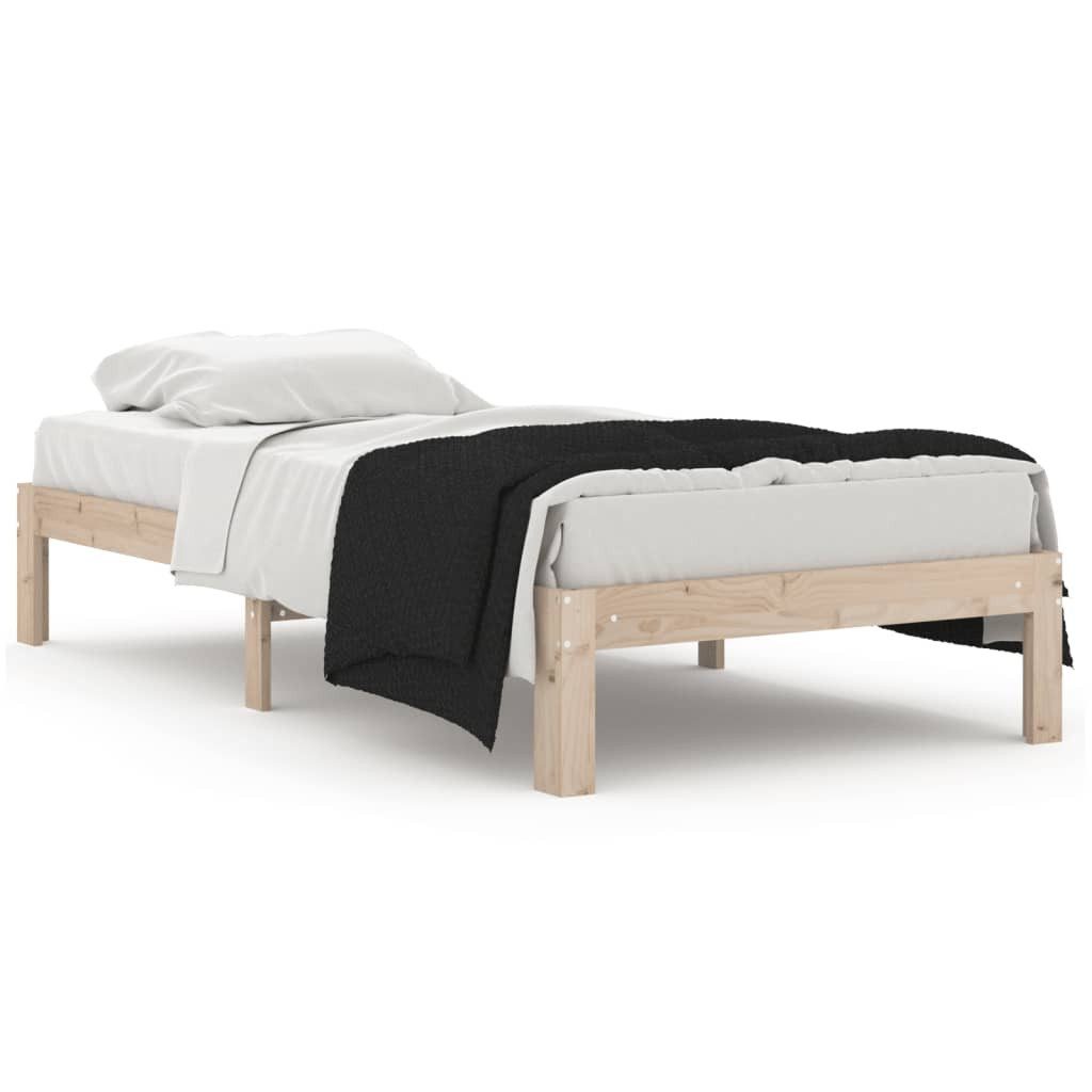 vidaXL Bett Massivholzbett 90x190 cm günstig online kaufen