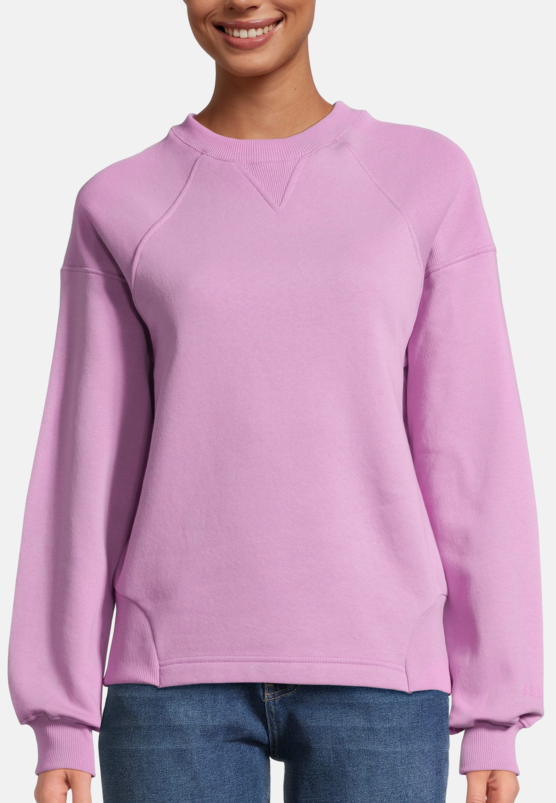 salzhaut Sweatshirt REIP Damen Leicht tailliert salzhaut Pullover – bequemer Fit und nordisch klares Design