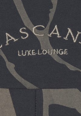 LASCANA Leggings -Loungehose mit Zebramuster und breitem Bund, Loungewear