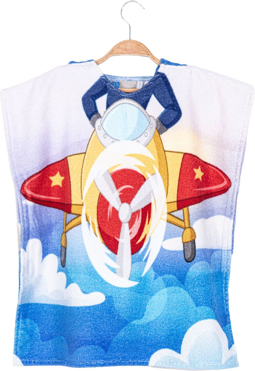 Egeria Badeponcho Pilot, Baumwolle, one size