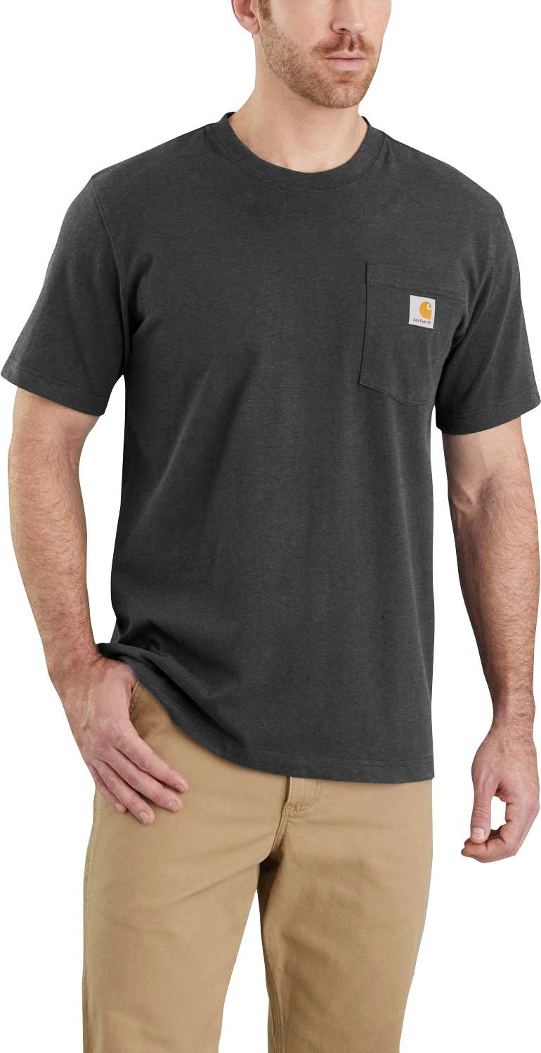 Set) Carhartt anthrazit 2er (2-tlg., weiß T-Shirt und