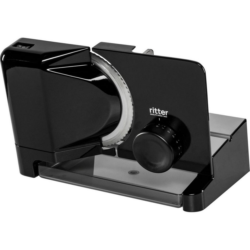 ritter Allesschneider E 16 schwarz, Aufschnittmaschine