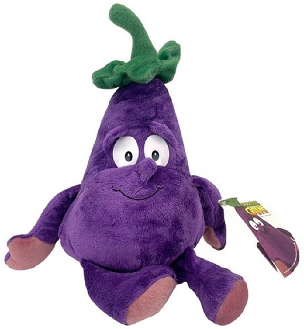 soma Kuscheltier Kuscheltier Plüschtier Goodness Gang Aubergine Kissen Gemüsekorb, (1-St), Super weicher Plüsch Stofftier Kuscheltier für Kinder zum spielen