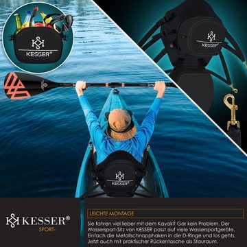 KESSER SUP-Rückenlehne, Kajak-Sitz Premium für SUP Board Stand Up Paddle Surfboard