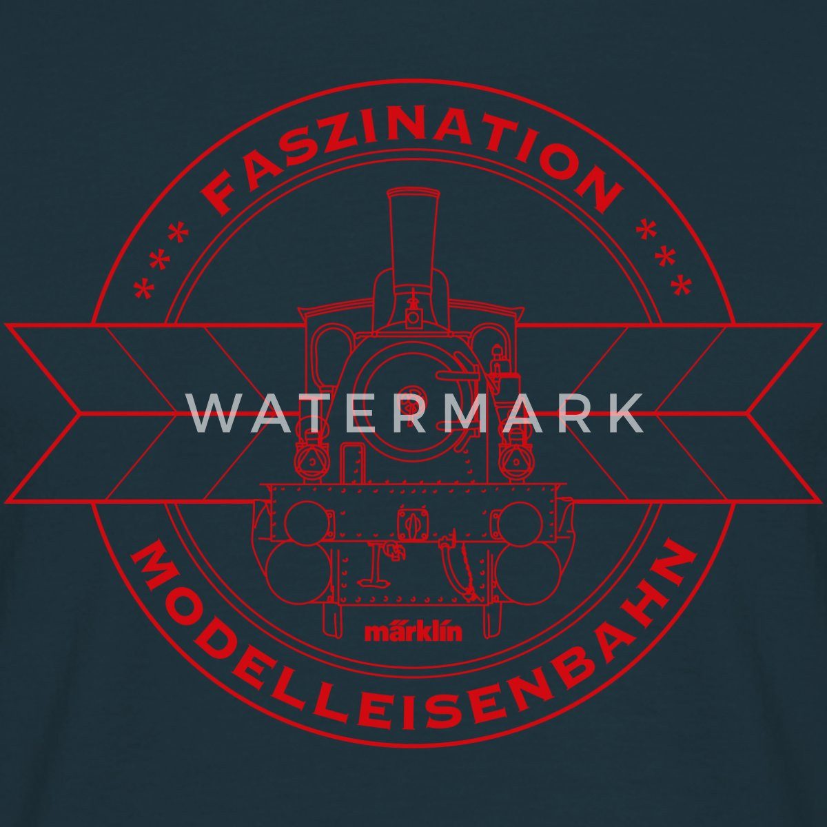 Spreadshirt T-Shirt Märklin Faszination Modelleisenbahn Männer T-Shirt (1-t günstig online kaufen