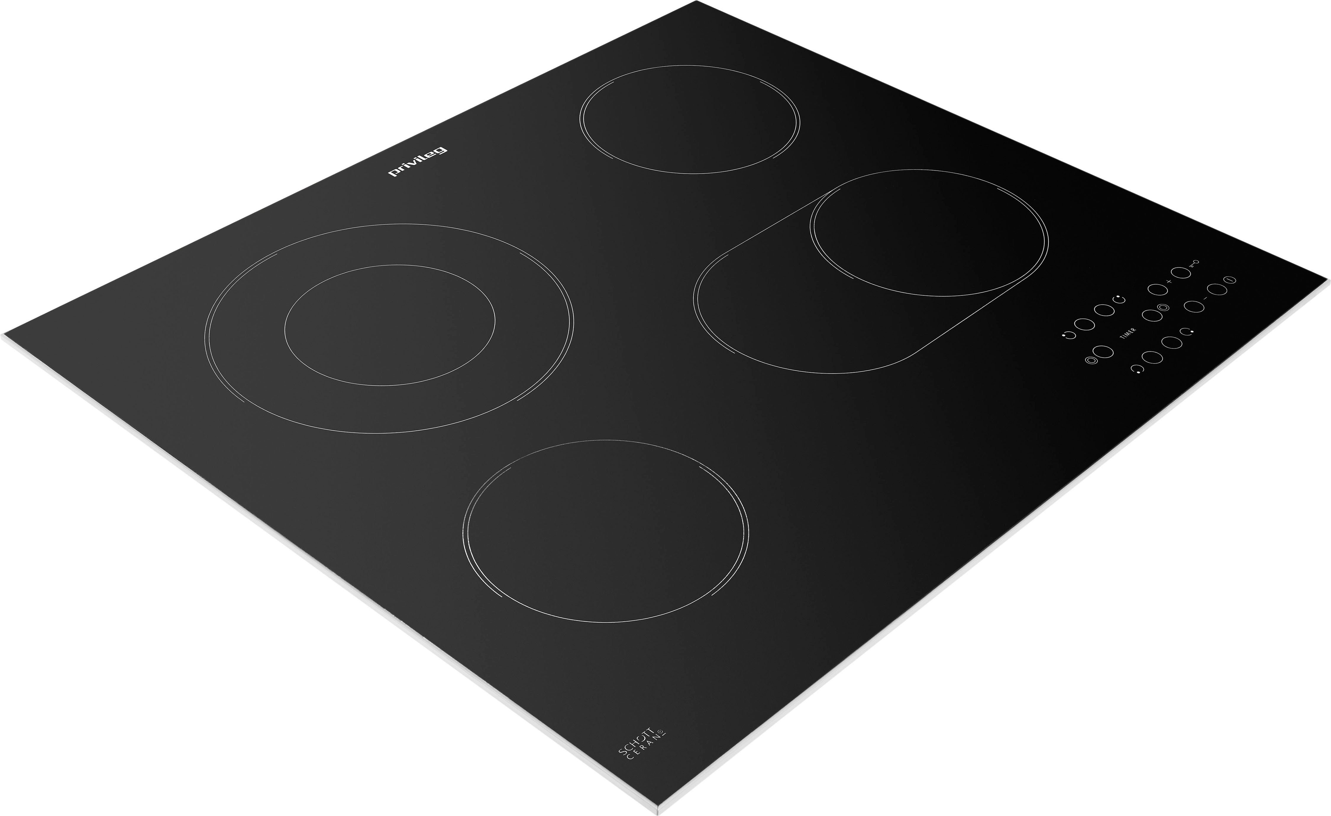 BLACK, BAKO Privileg Backofen-Set 450 mit Turn&Cook Teilauszug, Pyrolyse-Selbstreinigung