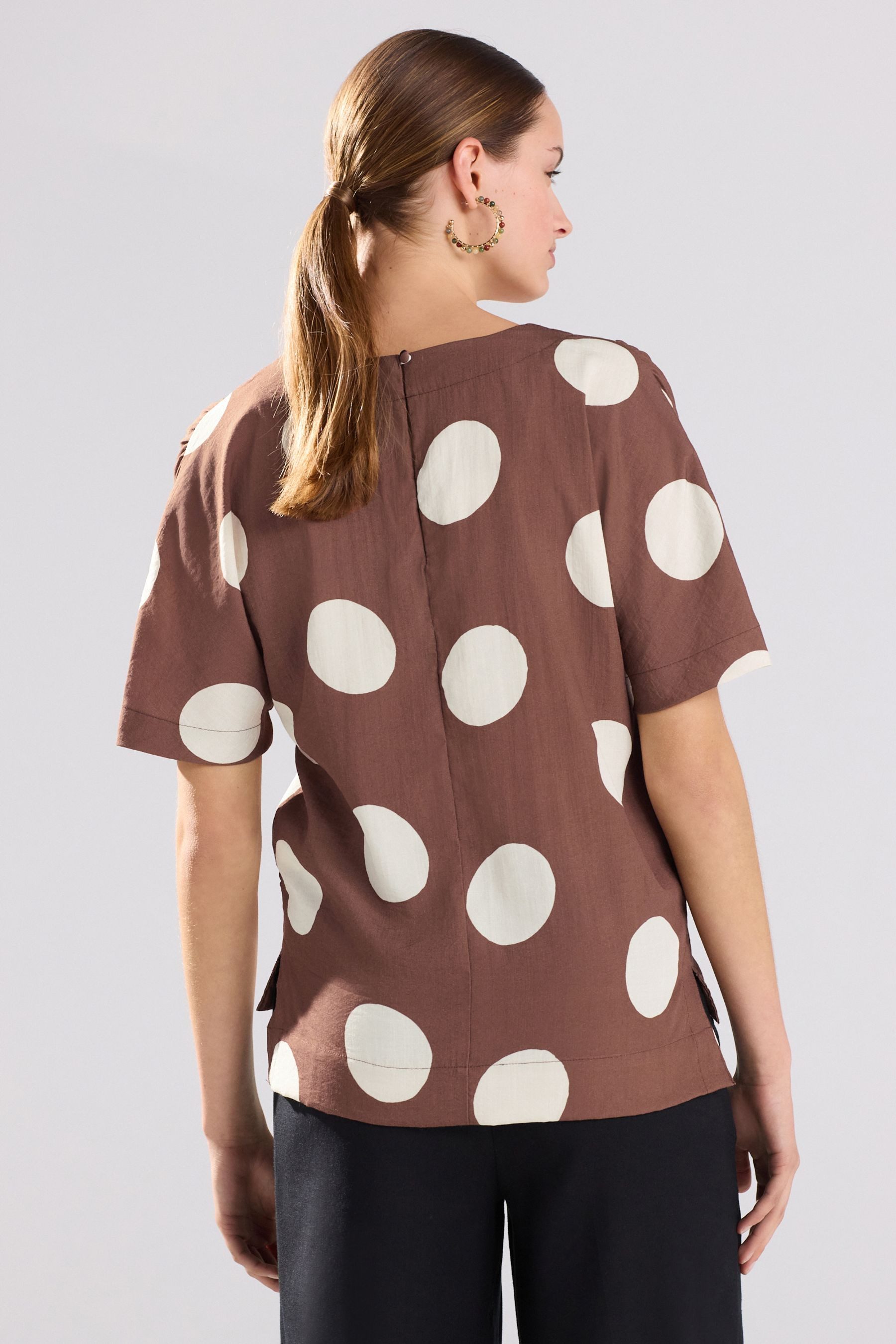 Next T-Shirt Kastiges T-Shirt aus Strukturmaterial günstig online kaufen