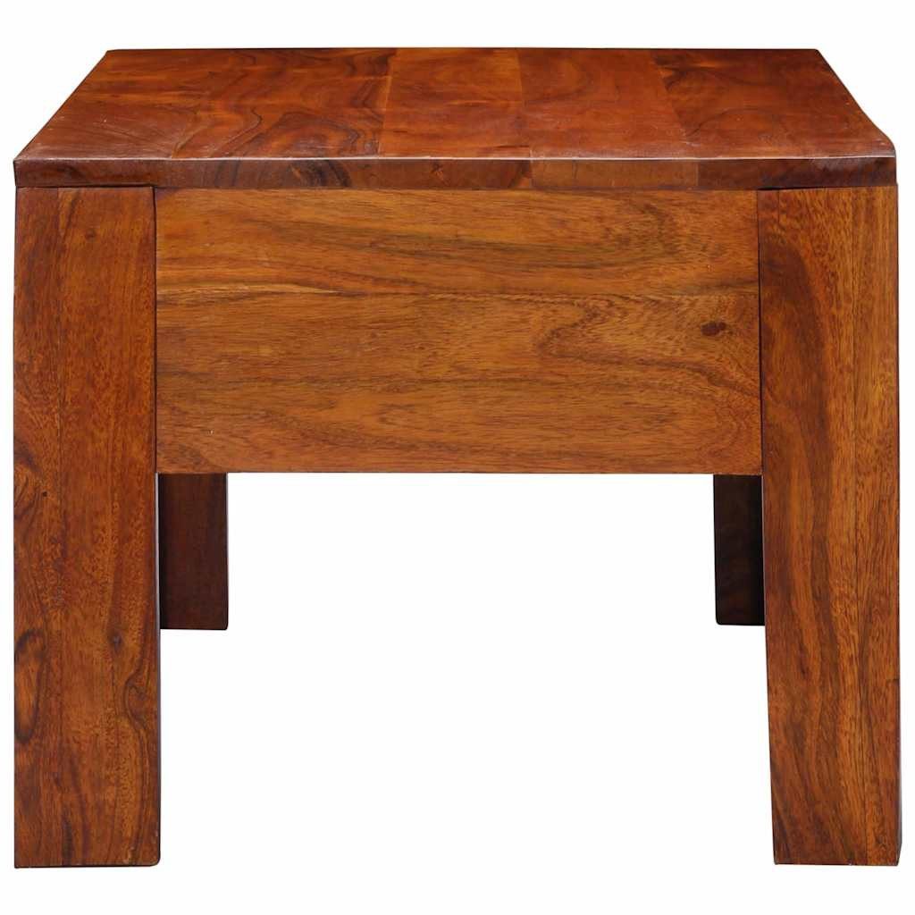 vidaXL Couchtisch Couchtisch 90x50x40 cm Massivholz