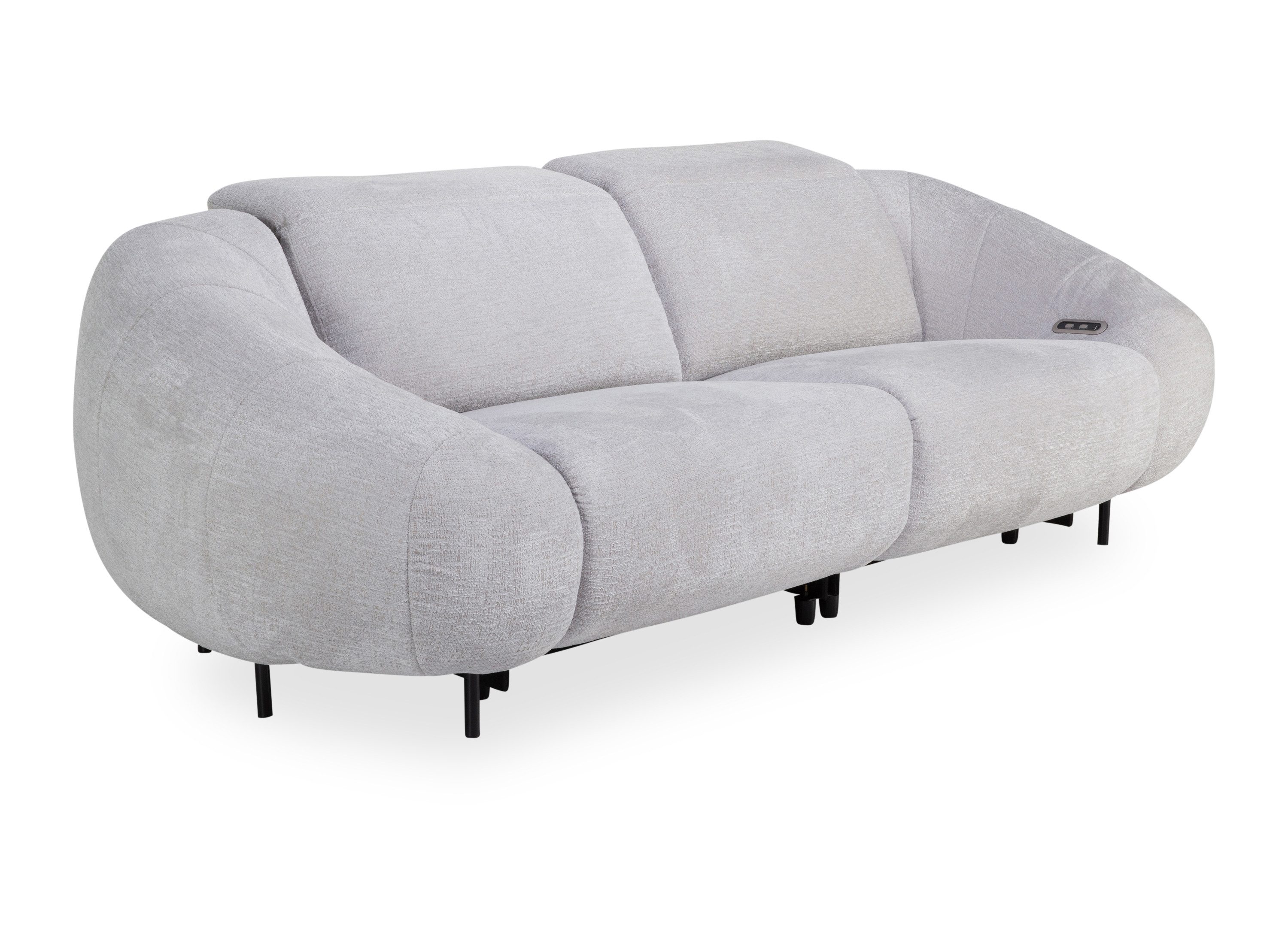 HARPER Sofa Sofa 2,5 Sitzer HARPER HUMPATA BHT 258x102x108 cm grau Couch