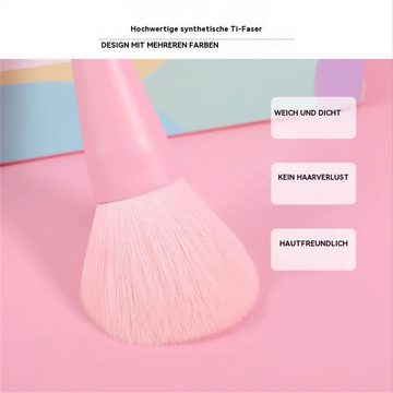 RefinedFlare Kosmetikpinsel-Set Bunte Make-up-Pinsel, Macaroon Color Series Lidschattenpinsel