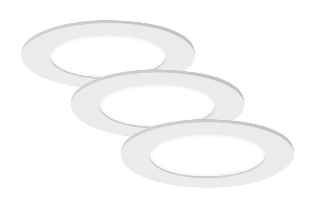 Briloner Leuchten LED Einbaustrahler 7115-436, LED fest integriert, 2700K - Extra-Warmweiß, weiß, LED, Einbaustrahler, Einbauspot