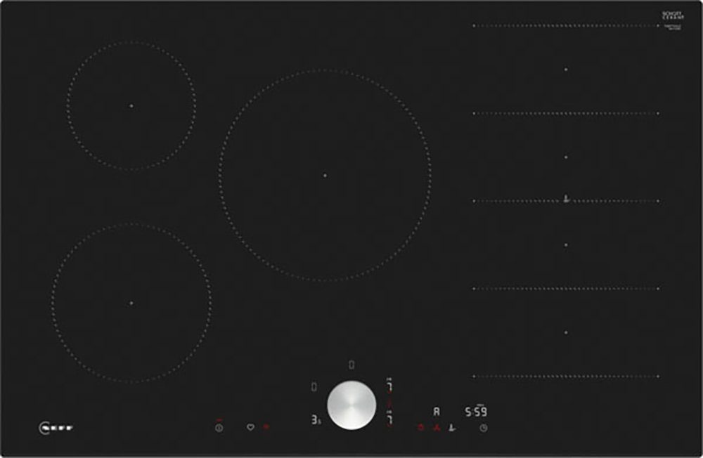 NEFF Flex-Induktions-Kochfeld von SCHOTT CERAN® N 90 T68FTV4L0, mit intuitiver Twist Pad® Bedienung