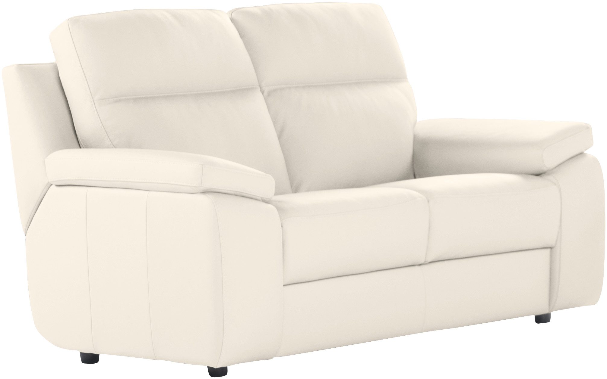 CALIA ITALIA 2-Sitzer Primo, toller Sitzkomfort, italienisches Designsofa, in Leder