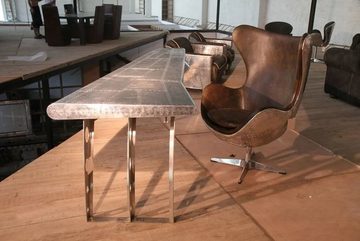 moebelfaktor Schreibtisch, auffälliges Design, große Tischfläche, gebogene Form
