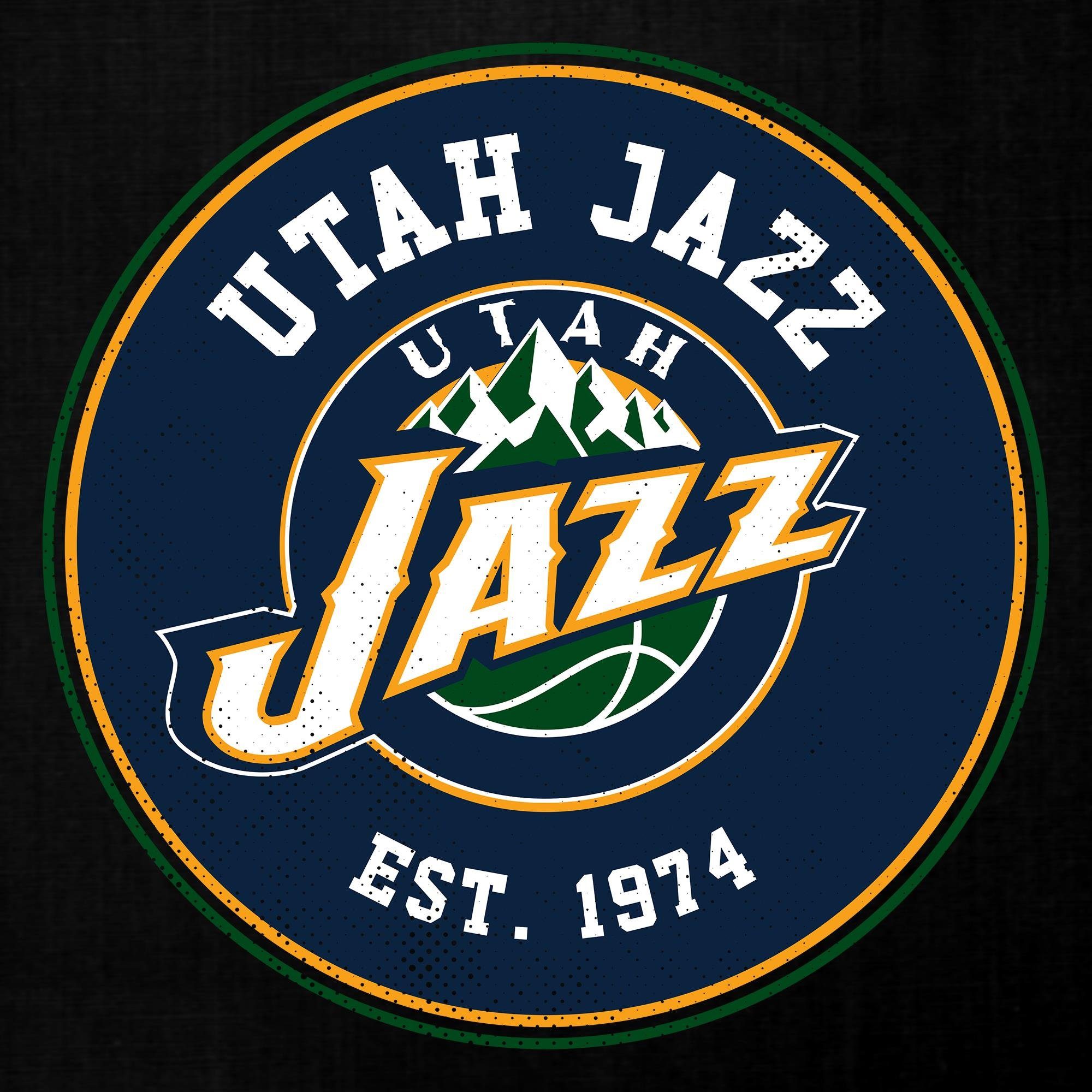 Quattro Formatee Kurzarmshirt Utah Jazz - Basketball NBA Team Basketballer Triko (1-tlg)
