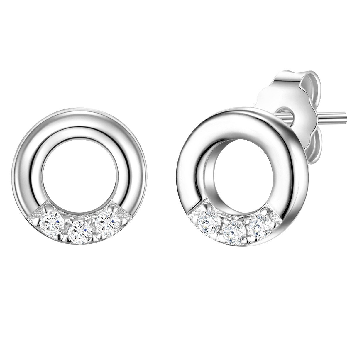 Glanzstücke München Paar Ohrstecker Set: GSM406 (2-tlg), aus Sterling Silbe günstig online kaufen