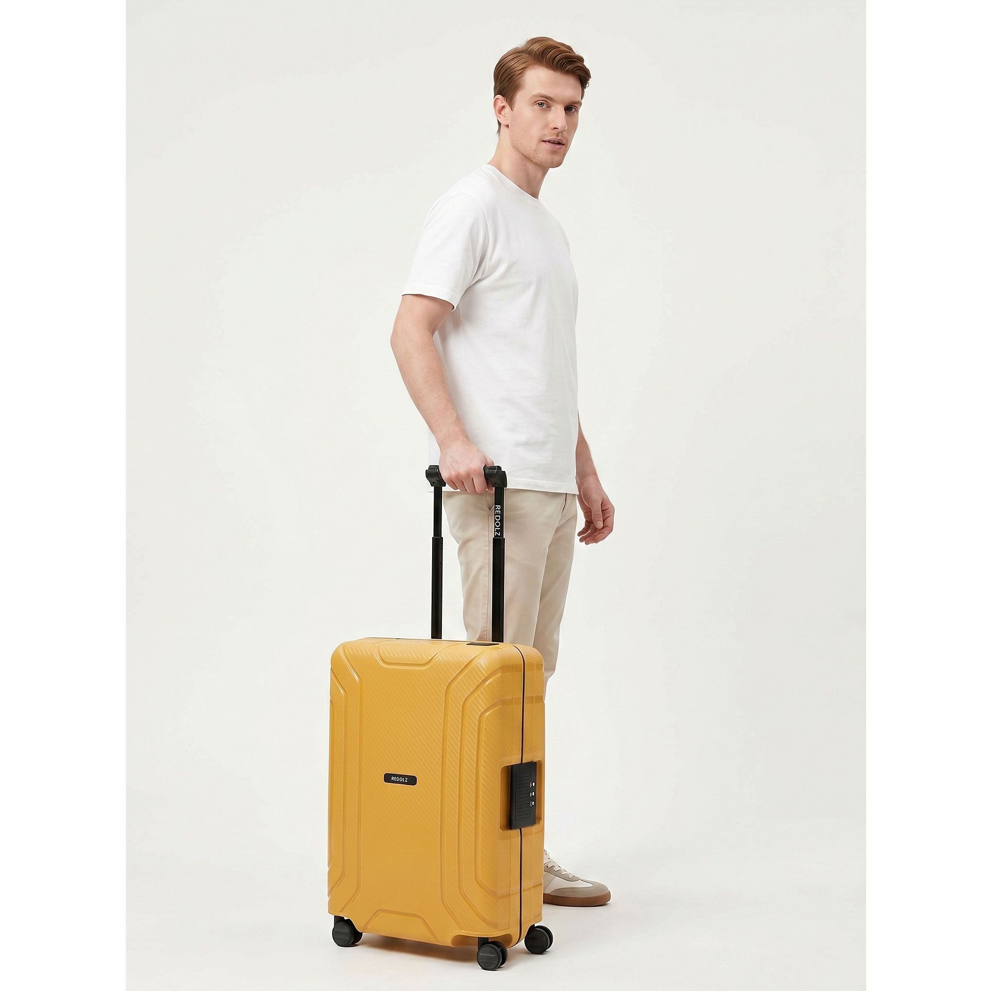 Redolz Handgepäck-Trolley Essentials 15, 4 Rollen, Polypropylen