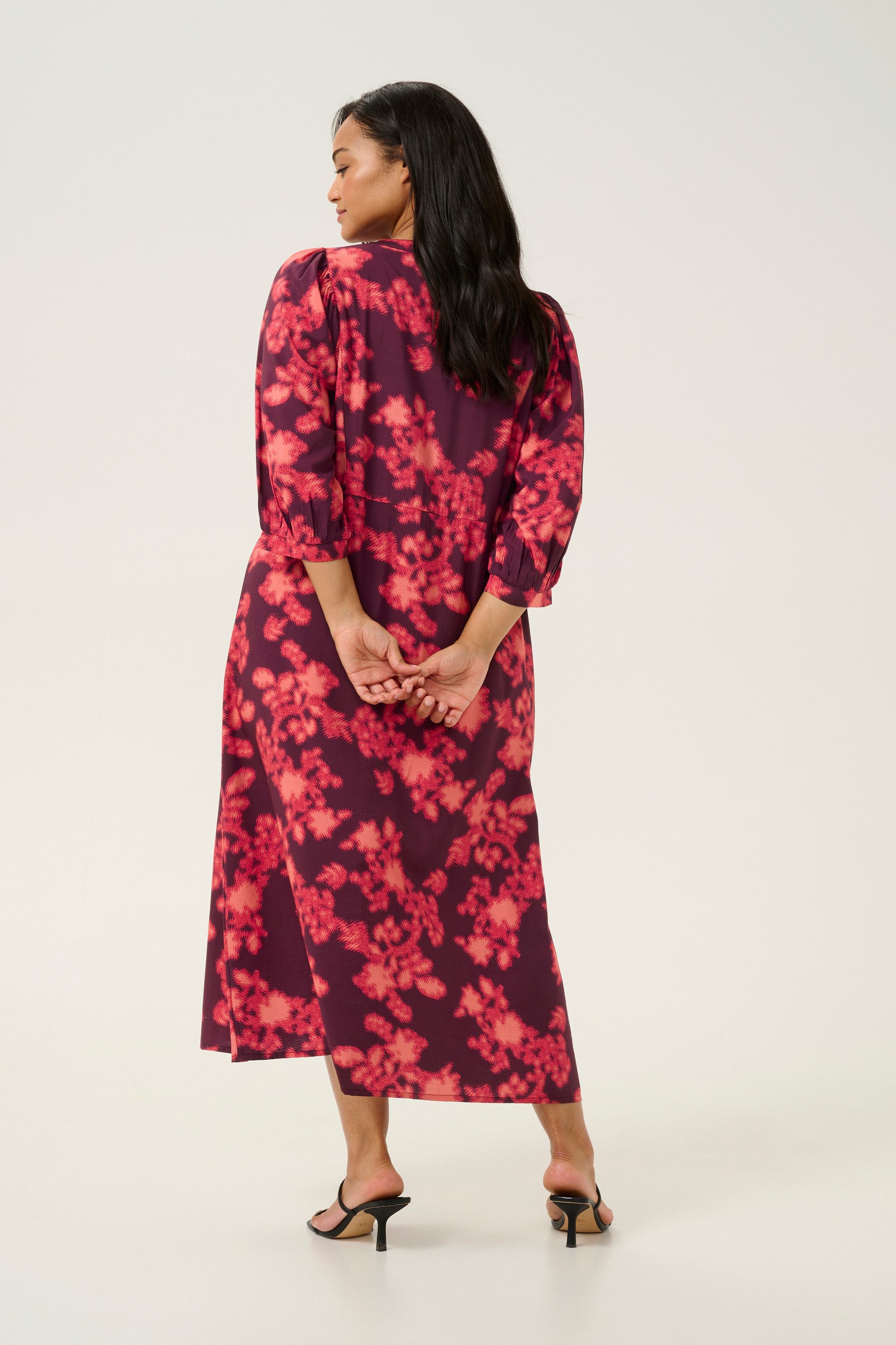 KAFFE Curve Blusenkleid Kleid KCmaddi Große günstig online kaufen