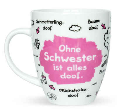 Sheepworld Tasse Sheepworld - Tasse "Ohne ... ist alles doof" 0,5l ODIAD Geschenk