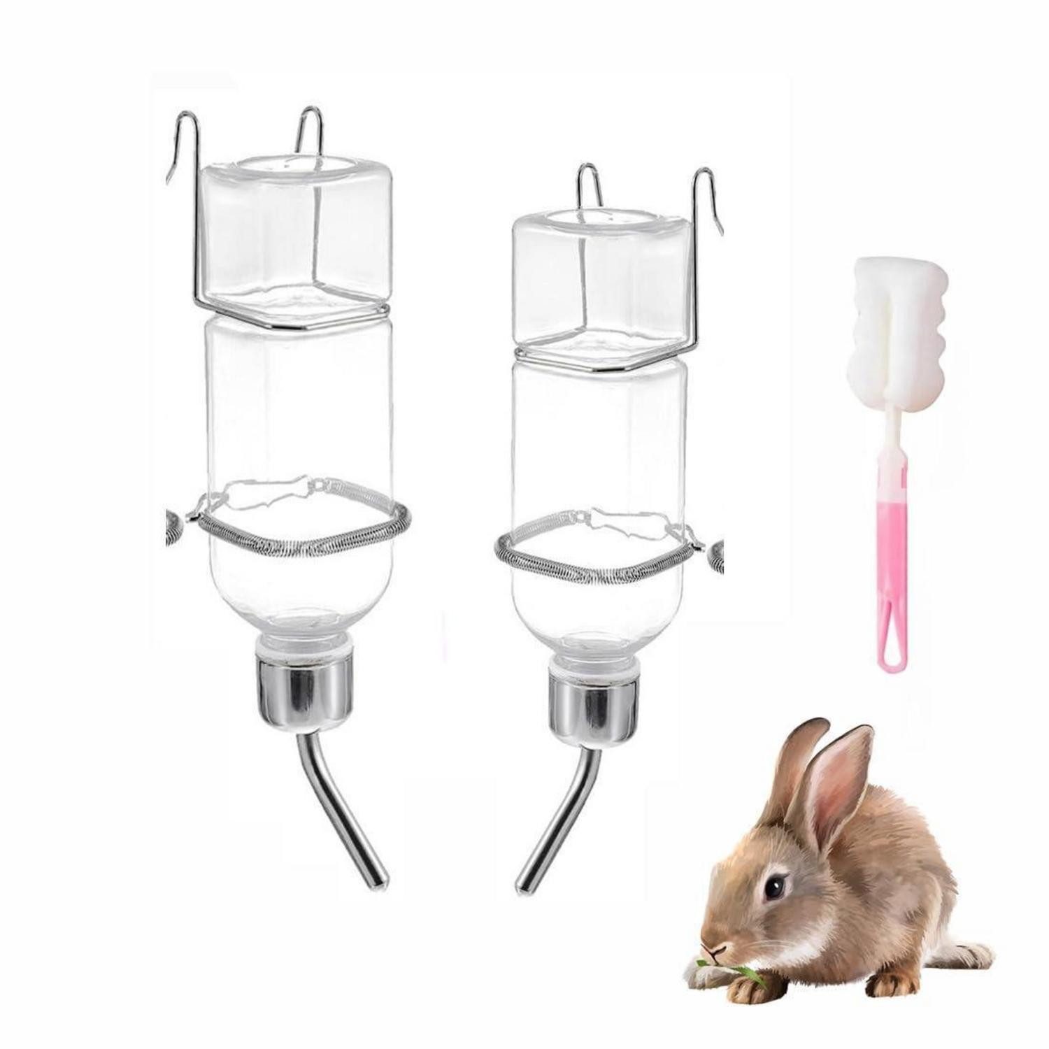 LuxusKollektion Trinkflasche Trinkflasche Nager 2er-Set 180/350ml