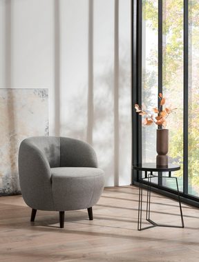 LOOKS by Wolfgang Joop Sessel LOOKS XIV, runde Form, perfekt für jeden Wohnraum als Einzelstück