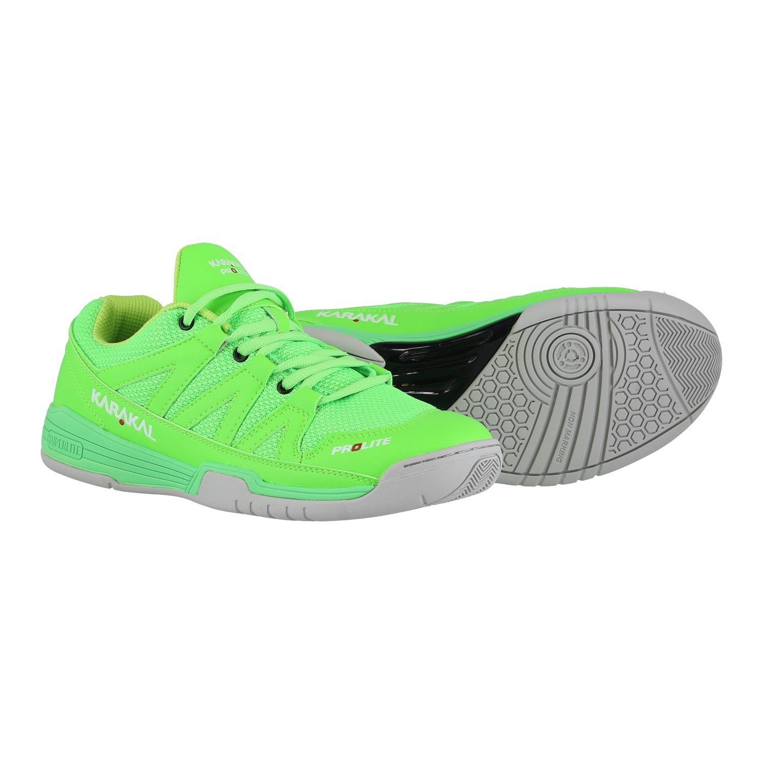 Hallen-Indoorschuhe Pro-Lite Court grün Herren Badmintonschuh