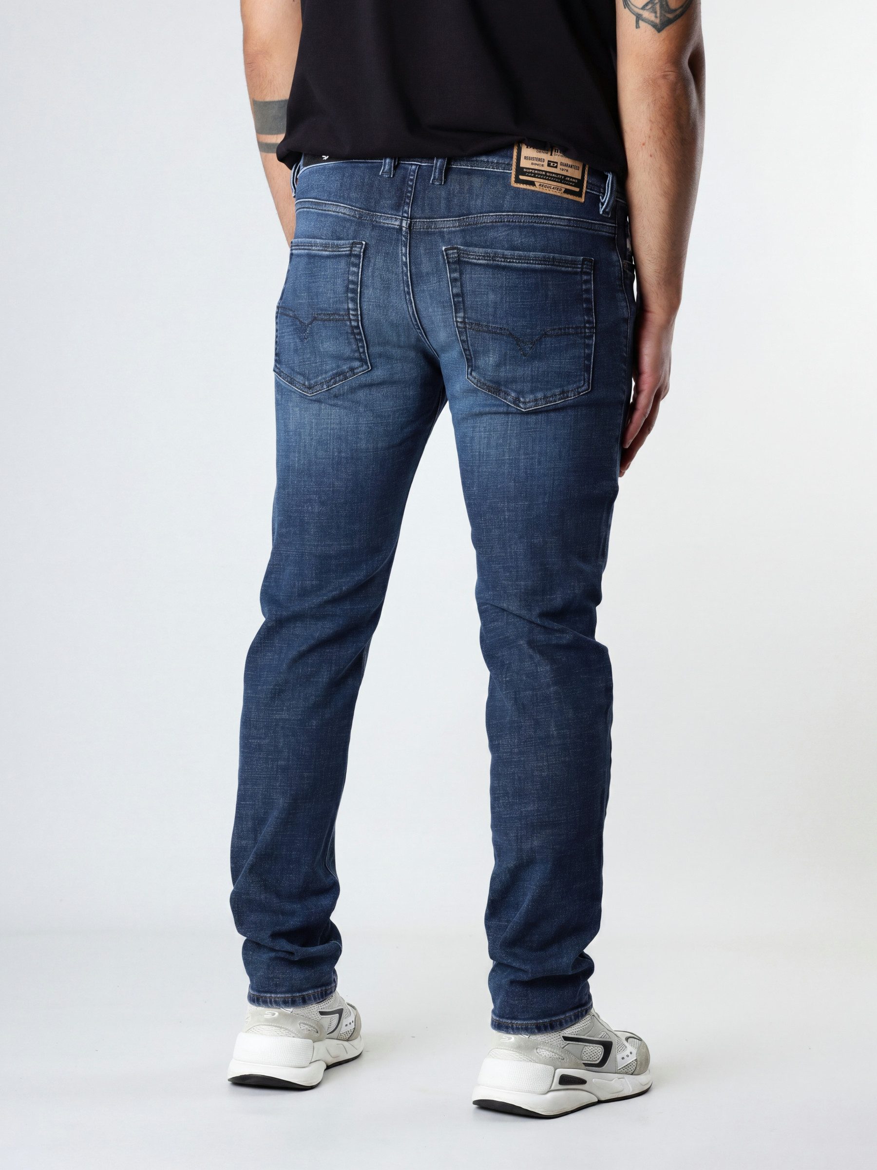 Diesel Skinny-fit-Jeans Niedrige Leibhöhe, hoher Stretch - TROXER R9I69 - Länge:32