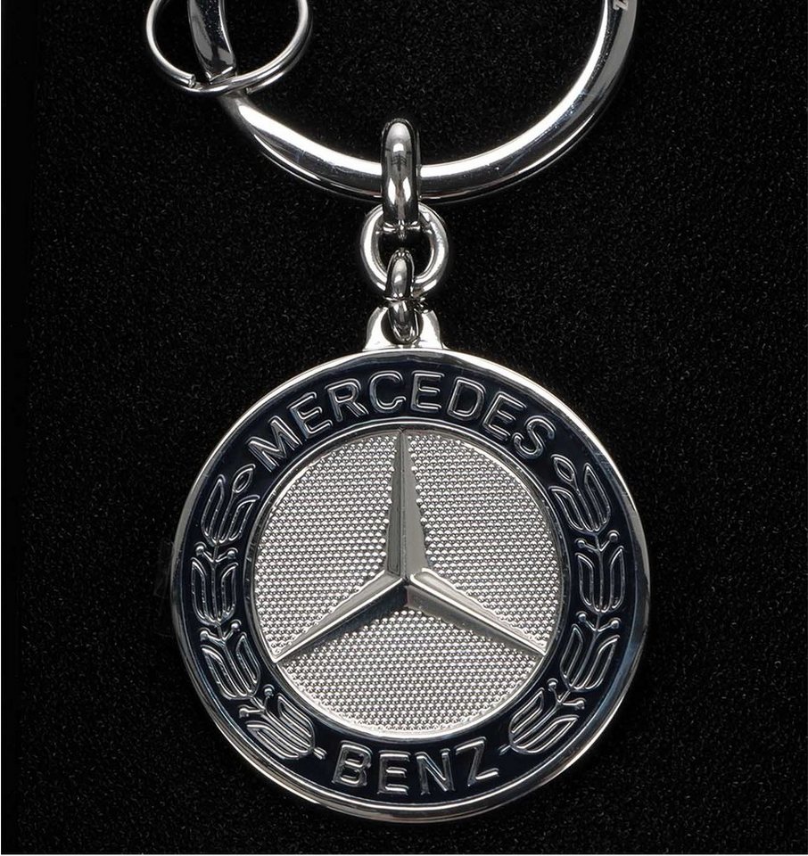 Auto Logo Schlüsselanhänger Ersatz für Mercedes Benz Schlüsselanhänger  Schlüsselanhänger Chrom Metalllegierung Schlüsselhalter