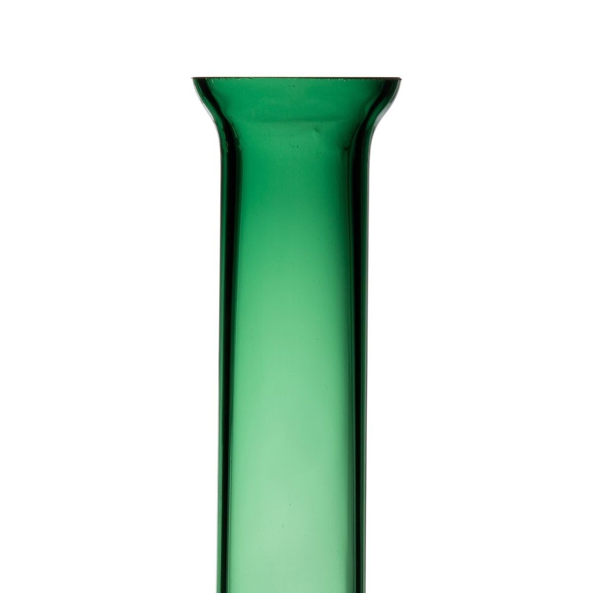 Bigbuy Dekovase Vase grün Glas 12 x 33 12 x cm