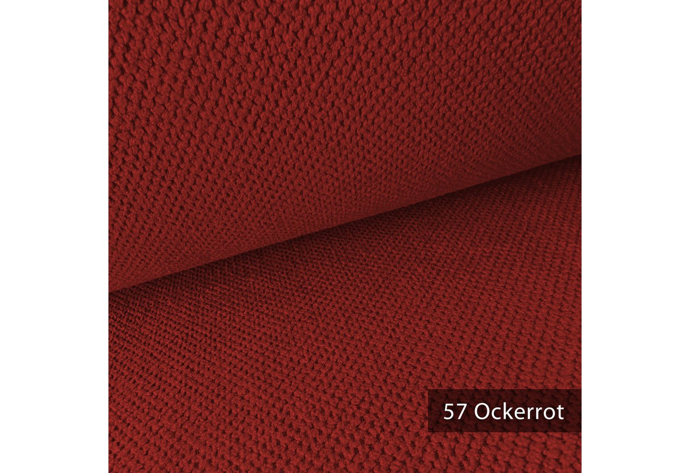 Thumbnail - novely® Stoff CURTIS Polsterstoff Möbelstoff Wabenstruktur, Wasserabweisend, uv-beständig, lichtecht, Meterware, 1lfm