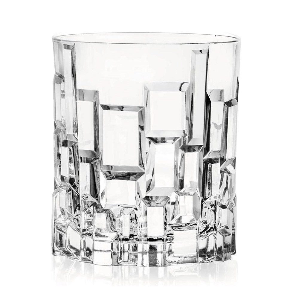 RCR Schnapsglas RCR ETNA Whiskybecher 250 ml 6er Set, Kristallglas