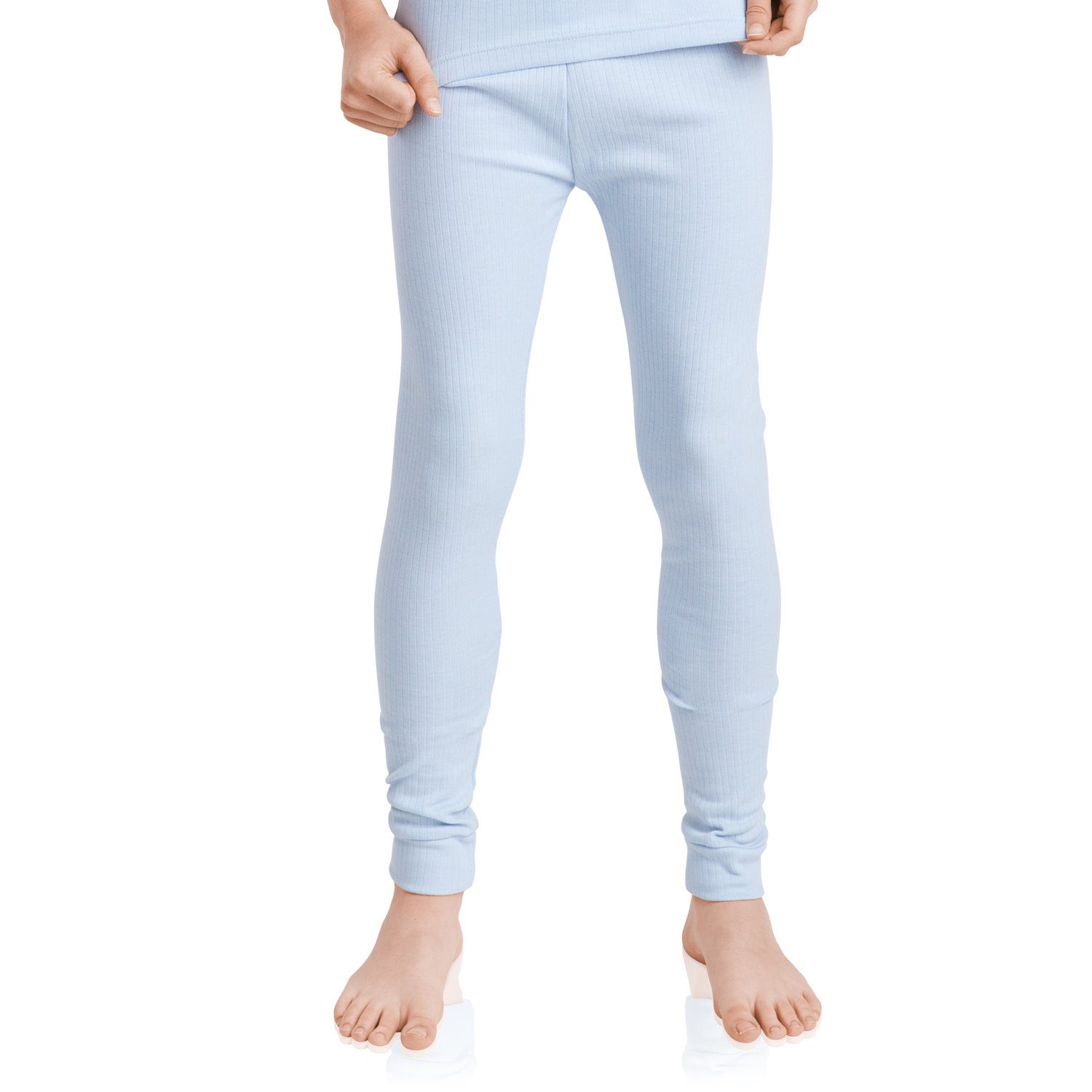 MT Thermounterhose Kinder Thermohose Ice Mädchen & Thermowäsche - für Ski- Jungen Blue &