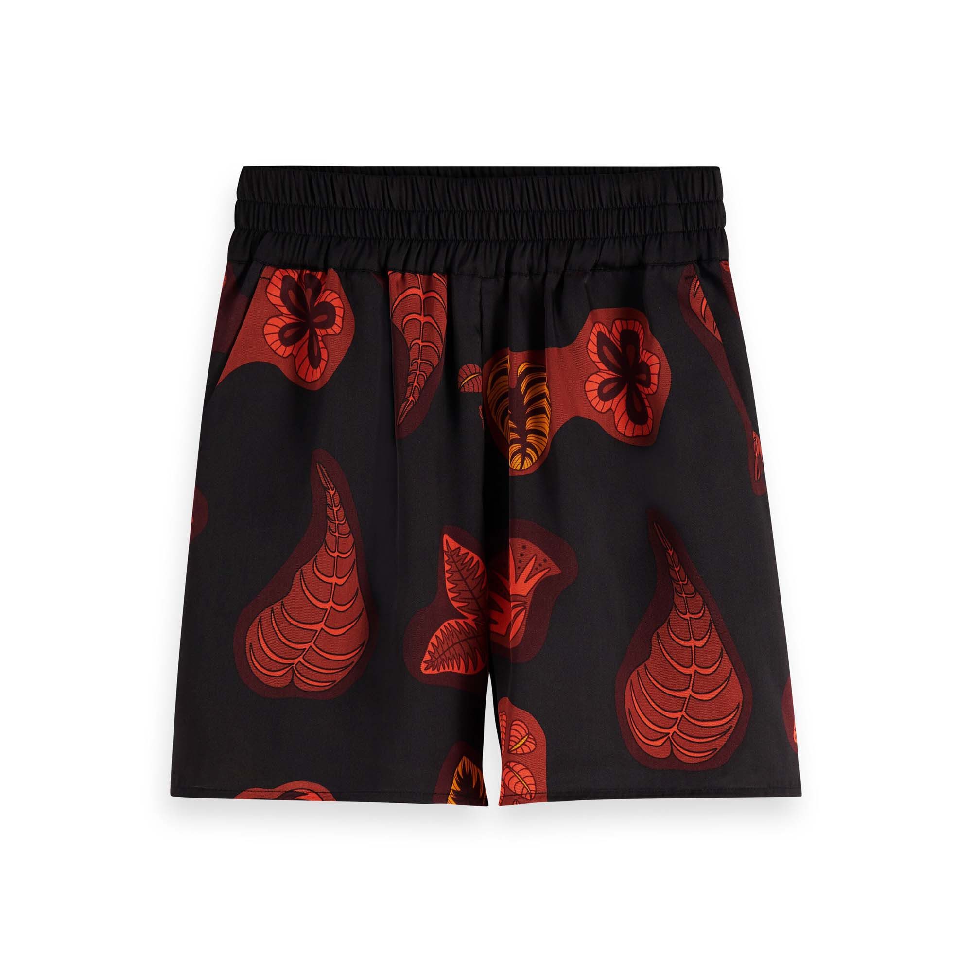 Maison Scotch Trainingsshorts Maison Scotch Damen Шорты Printed Drapey Short 156420