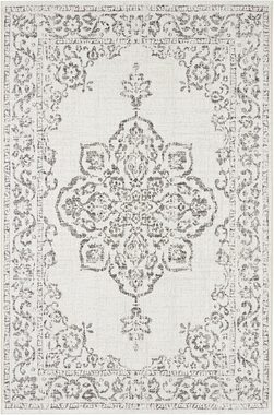 Teppich Tilos, NORTHRUGS, rechteckig, Höhe: 8 mm, In- & Outdoor, Kurzflor, Orientalisch, Vintage, Wohnzimmer, Garten